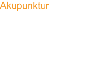 Akupunktur  Bei der Akupunktur werden bestimmte Körperpunkte stimuliert. Dadurch verändern sich biochemische und physiologische Zustände. Das Gleichgewicht im Körper wird wieder hergestellt.